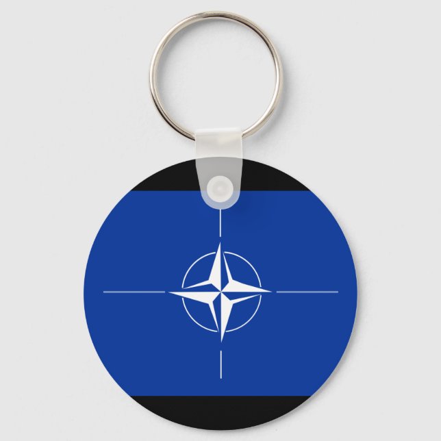 Nato Flagga Nyckelring (Framsida)