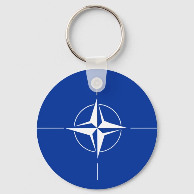 Nato Flagga Nyckelring (Framsida)