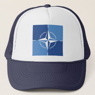 Nato ONAT flagga symbol Nordatlantiska fördragsor Keps
