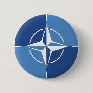 Nato ONAT flagga symbol Nordatlantiska fördragsor Knapp