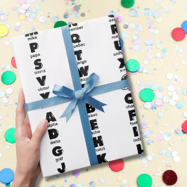 Natos fonetiska alfabet, Black Brev Presentpapper