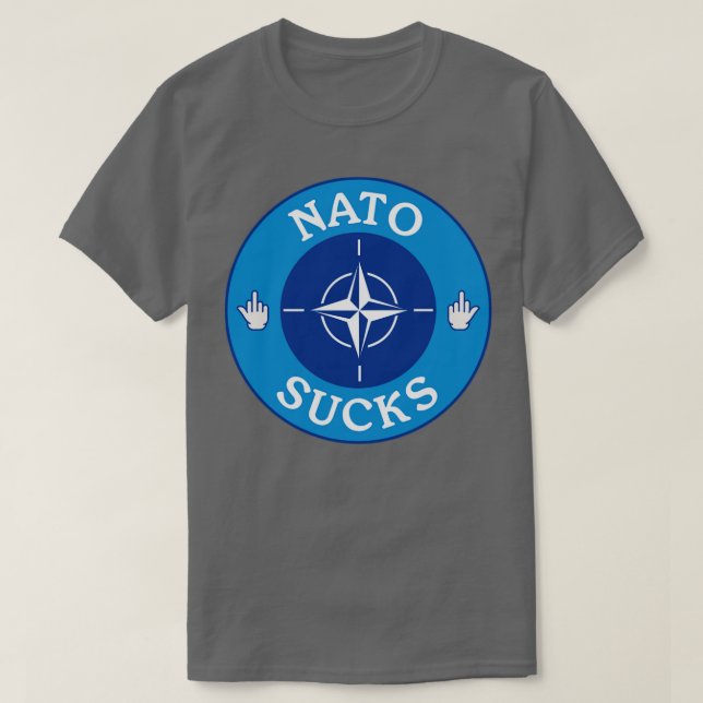 Natos Sucks T Shirt (Design framsida)