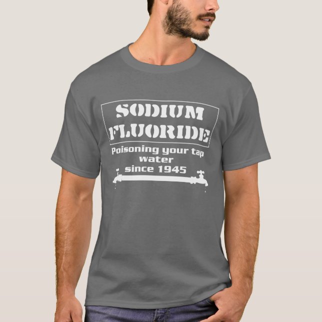 Natriumfluorförening T-shirt (Framsida)