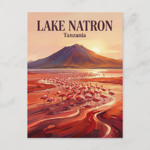 Natron-sjön Tanzania Vykort
