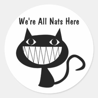 Nats Runt Klistermärke