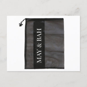 Nätsäck, nätsäck av polyester, nätsäck av Logotyp Vykort