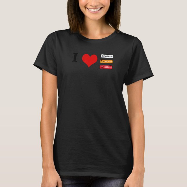 Nätshopping   t shirt (Framsida)