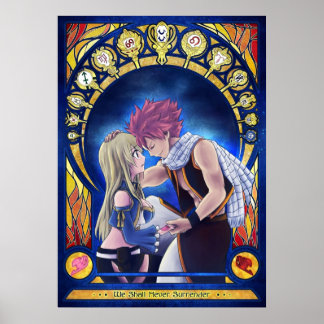Natsu och Lucy Poster