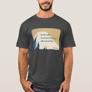 Natsume Soseki Haiku för Haiku Poetry Day T Shirt