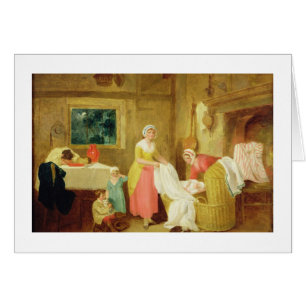 Natt 1799 (olja på kanfas) (se 127218-220), hälsningskort