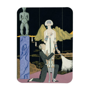Natt 1925 (pochoirtrycket) magnet