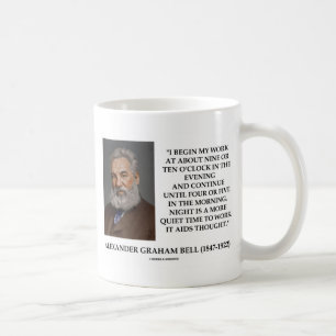 Natt är en tystare tid att arbeta det Aids trodde Kaffemugg