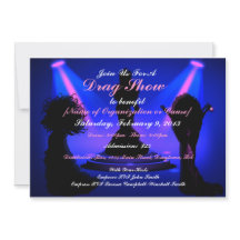 Natt av anpassningsbarinbjudningar för tusen Divas