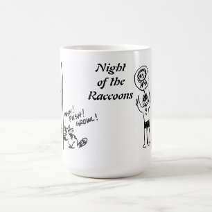 Natt av raccoonsna: Triumf av den Herr nollan Kaffemugg