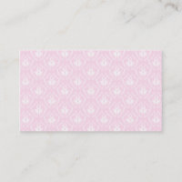 Nätt blek - rosa damastast mönster med white.