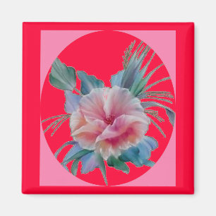 NÄTT BLOMMA MAGNET