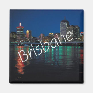Natt Brisbane Australia Fridge Magnet