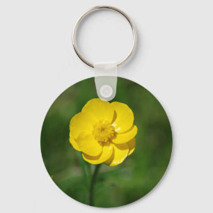 Nätt Buttercupkeychain Nyckelring