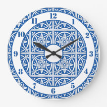 Nätt Delft färger blått och vit