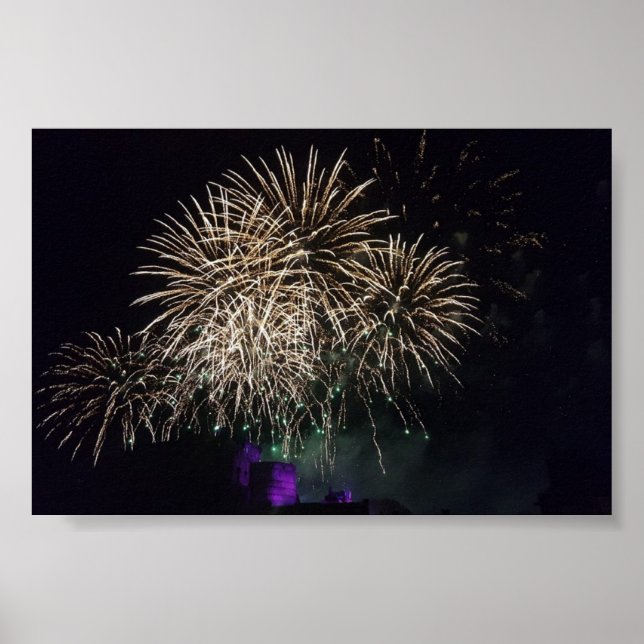 Natt Fireworks Poster (Framsidan)