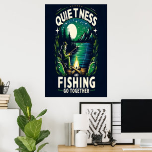 Natt fiskesamhälle poster