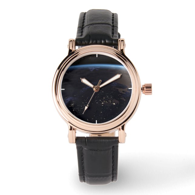 Natt Fjärdeuropa Armbandsur (Framsida)