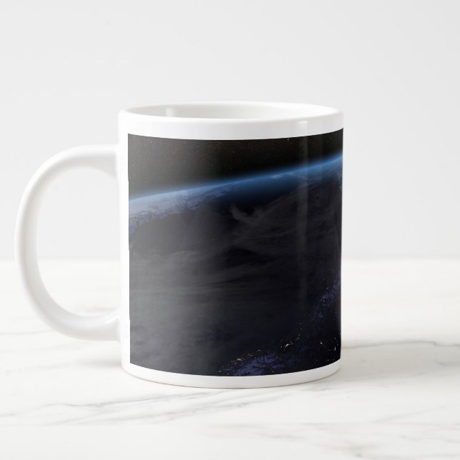 Natt Fjärdeuropa Jumbo Mugg (Vänster)