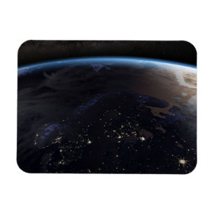 Natt Fjärdeuropa Magnet