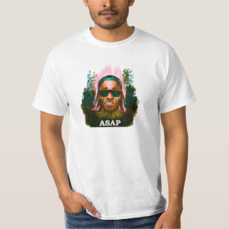 Nätt Flacko (orange/svarten) Tee Shirt