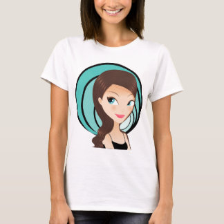 Nätt flicka tee shirt