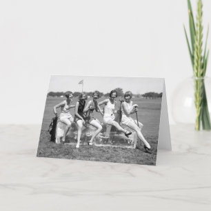 Nätt flickagolfare, 20-tal kort