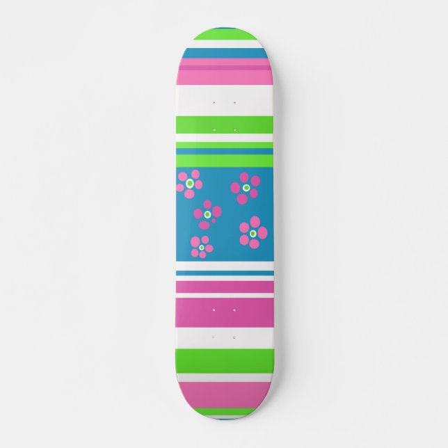 Nätt flickaSkateboard 1 av Hannah Skateboard Bräda 20,5 Cm (Framsida)