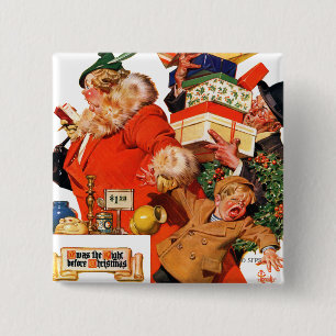 Natt för jul knapp