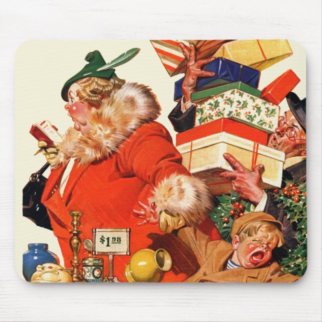 Natt för jul musmatta (Framsidan)