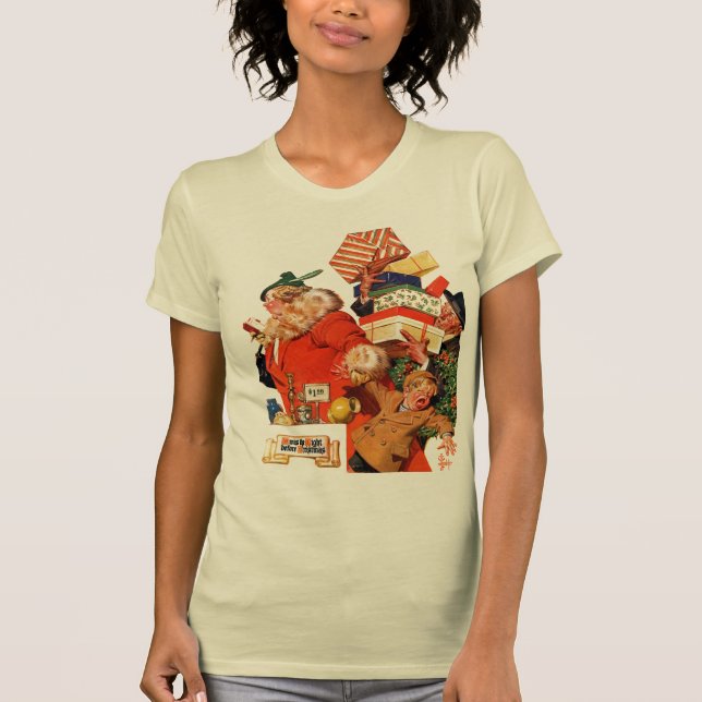 Natt för jul tee shirt (Framsida)