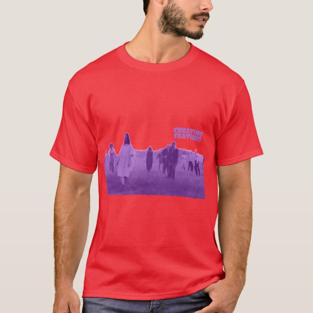 Natt för Zombiepojken T Shirt (Framsida)