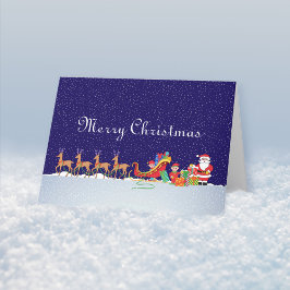 Natt före jul helgkort