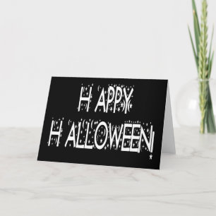 Natt Happy halloween Kort