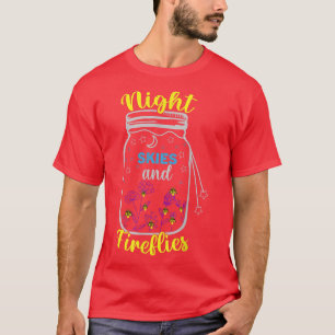 Natt Himlar och Fireflies är en fantastisk kampanj T Shirt
