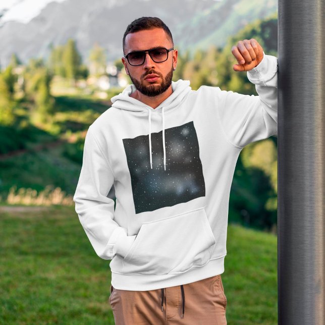 Natt Himmel Mäns Hoodie (Skapare uppladdad)