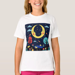 Natt himmel t shirt