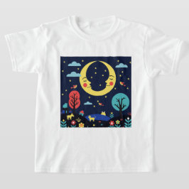 Natt himmel t shirt