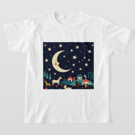 Natt himmel t shirt