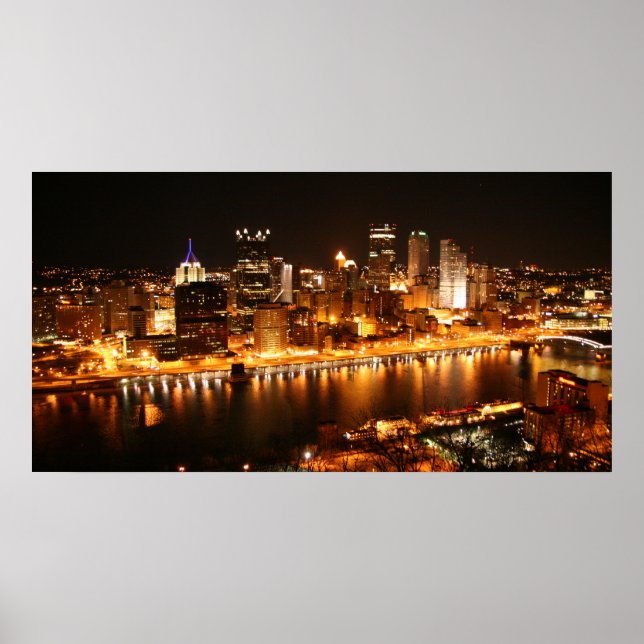 Natt i Pittsburgh Poster (Framsidan)