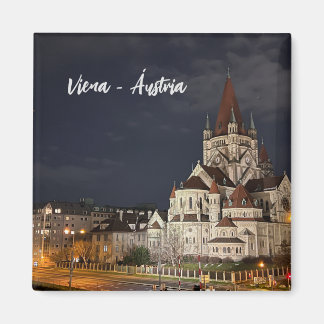 Natt i Wien, Österrike Magnet