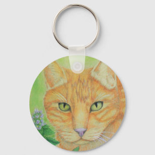 Nätt kattunge nyckelring