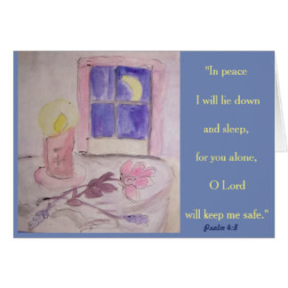 Natt - natt! hälsningskort