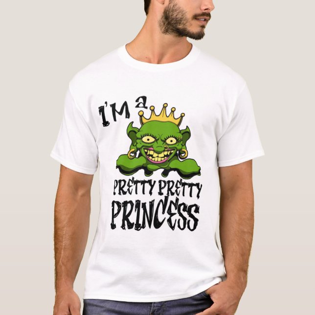 nätt nätt PrinCEss Tee Shirt (Framsida)