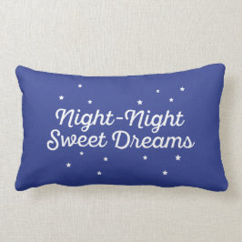 Natt-Natt söta Dreams. Lumbarkudde