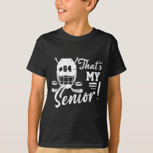 Natt Nummer 64 Hockeytröja Det är min senior hocke T Shirt